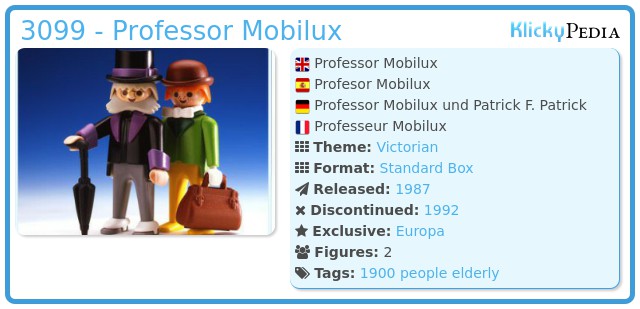 Playmobil 3099 - Professor Mobilux