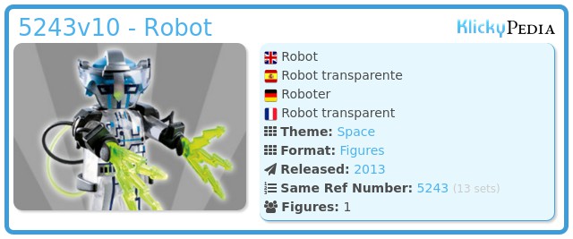 Playmobil 5243v10 - Robot