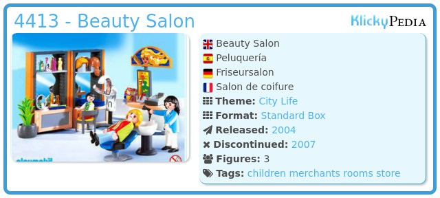 Playmobil 4413 - Beauty Salon