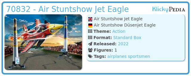 Playmobil 70832 - Air Stuntshow Jet Eagle