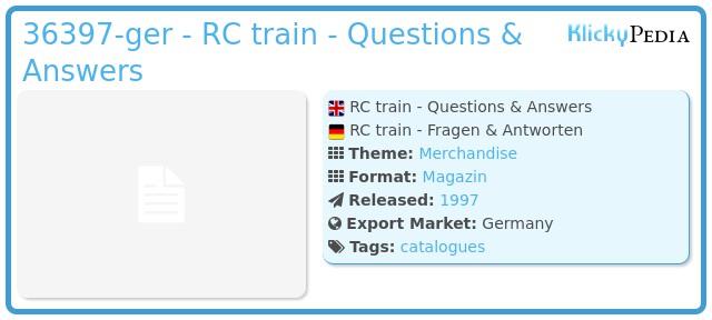 Playmobil 36397-ger - RC train - Questions & Answers