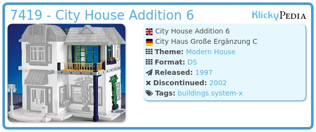 Playmobil 7419 - City House Addition 6