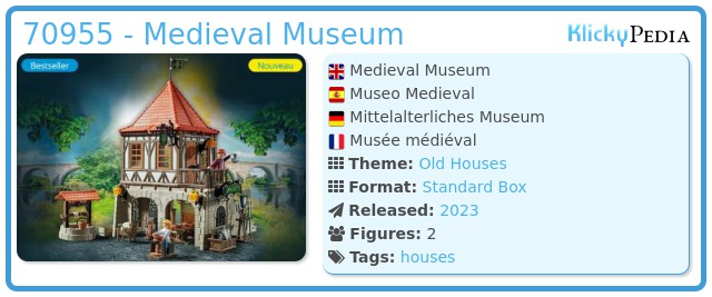 Playmobil 70955 - Medieval Museum