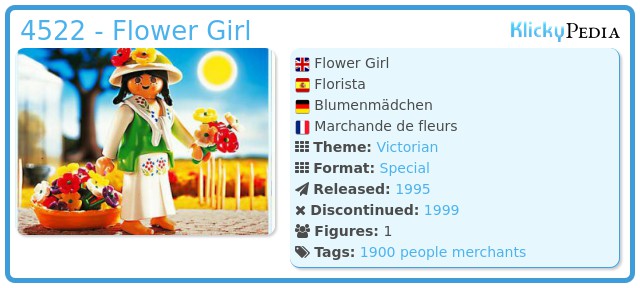 Playmobil 4522 - Flower Girl