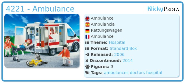 Playmobil 4221 - Ambulance