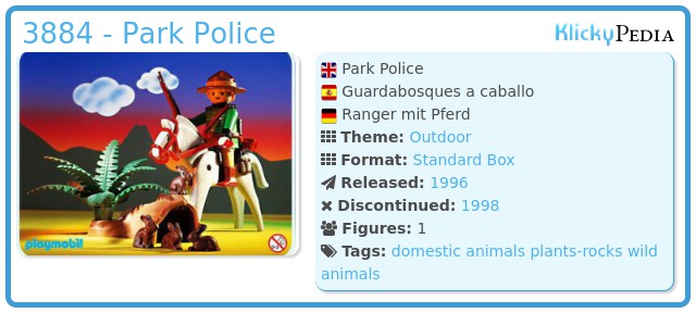 Playmobil 3884 - Park Police