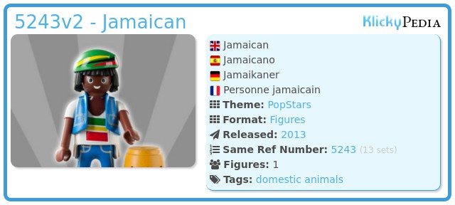Playmobil 5243v2 - Jamaican