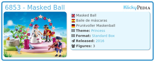 Playmobil 6853 - Masked Ball