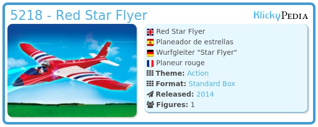 Playmobil 5218 - Red Star Flyer