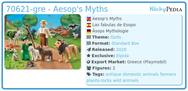 Playmobil 70621-gre - Aesop's Myths