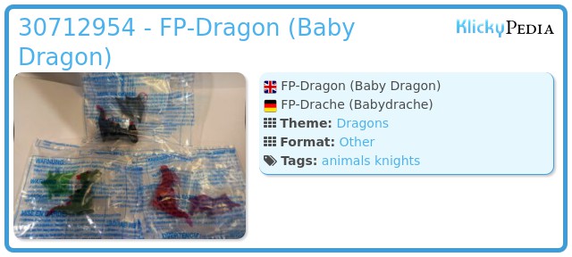 Playmobil 30712954 - FP-Dragon (Baby Dragon)