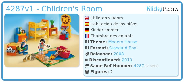 Playmobil 4287v1 - Children's Room