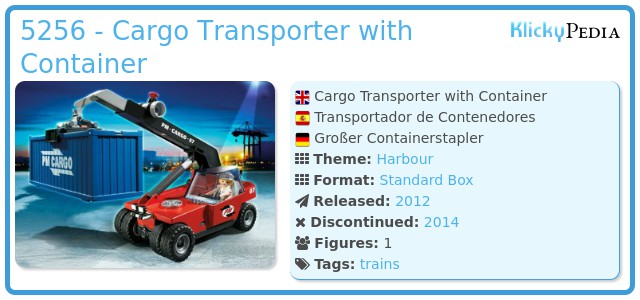 Playmobil 5256 - Cargo Transporter with Container