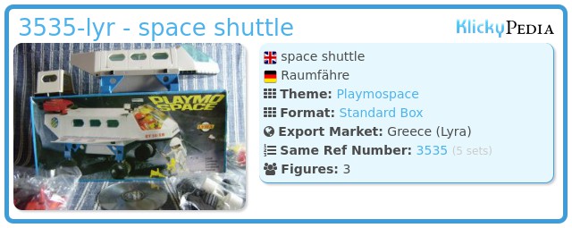 Playmobil 3535-lyr - space shuttle
