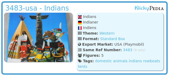 Playmobil 3483-usa - Indians