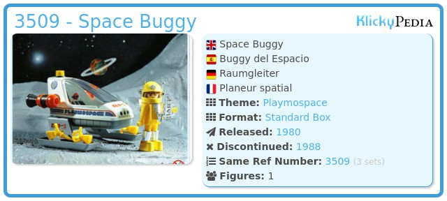 Playmobil 3509 - Space Buggy