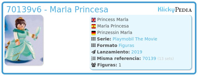 Playmobil 70139v6 - Marla Princesa