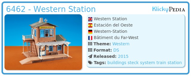 Playmobil 6462 - Western Station