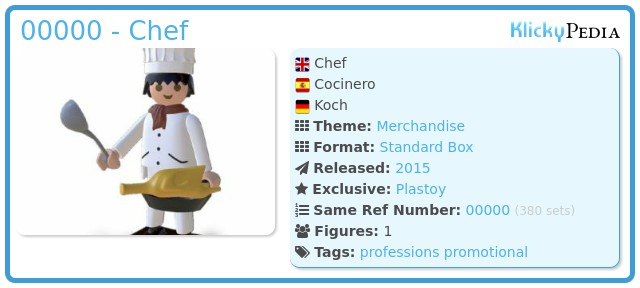 Playmobil 00000 - Chef