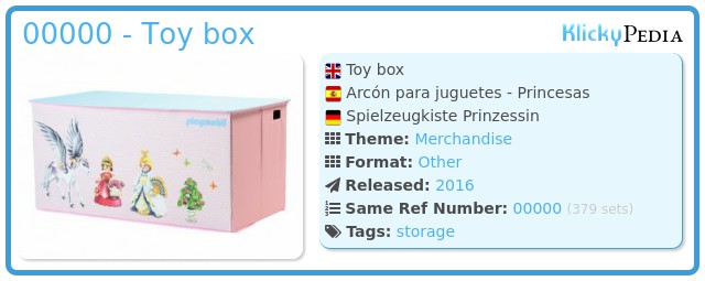 Playmobil 00000 - Toy box