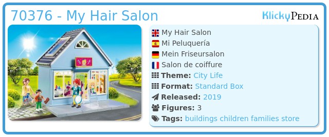 Playmobil 70376 - My Hair Salon