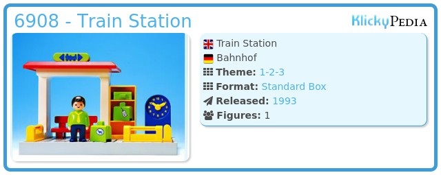 Playmobil 6908 - Train Station