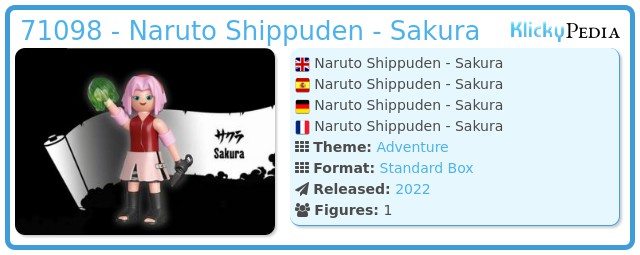 Playmobil 71098 - Naruto Shippuden - Sakura