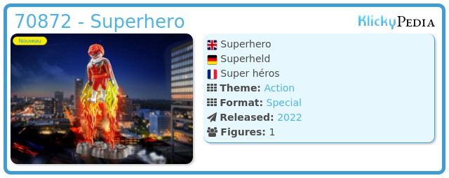 Playmobil 70872 - Superhero
