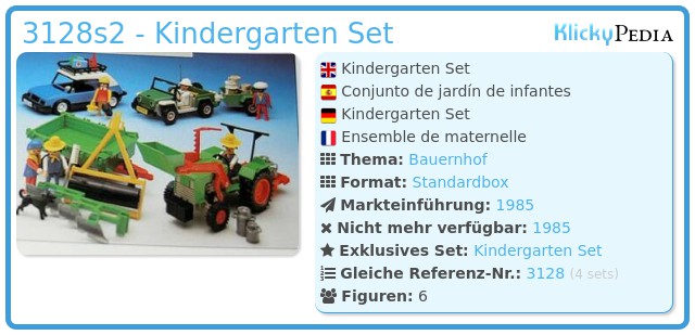 Playmobil 3128s2 - Kindergarten Set