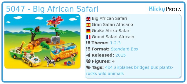 Playmobil 5047 - Big African Safari