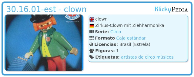Playmobil 30.16.01-est - clown