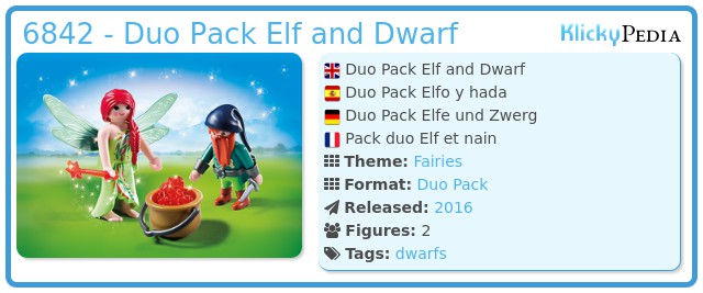 show original title elf ¡ new condition Details about   Playmobil 6842 dwarf 