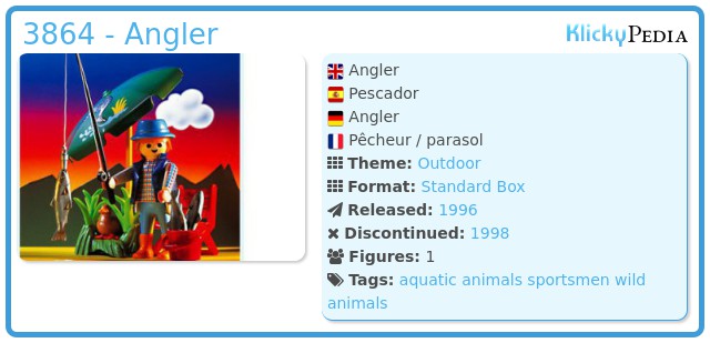 Playmobil 3864 - Angler