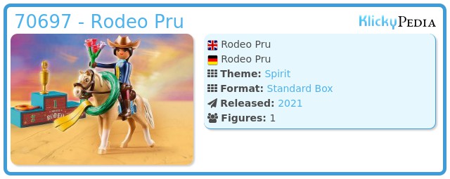 Playmobil 70697 - Rodeo Pru