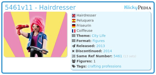 Playmobil 5461v11 - Hairdresser