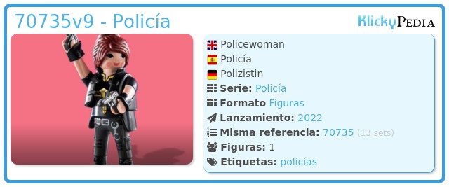 Playmobil 70735v9 - Policewoman