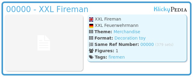 Playmobil 00000 - XXL Fireman