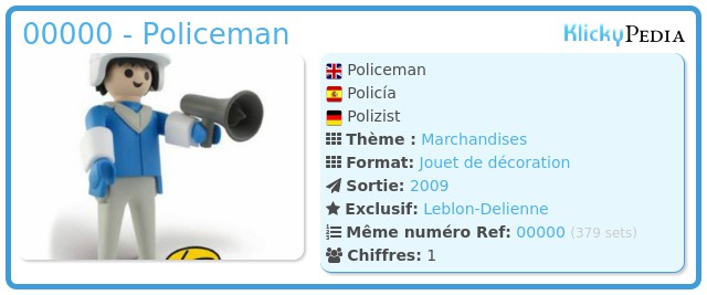 Playmobil 0000 - Policeman