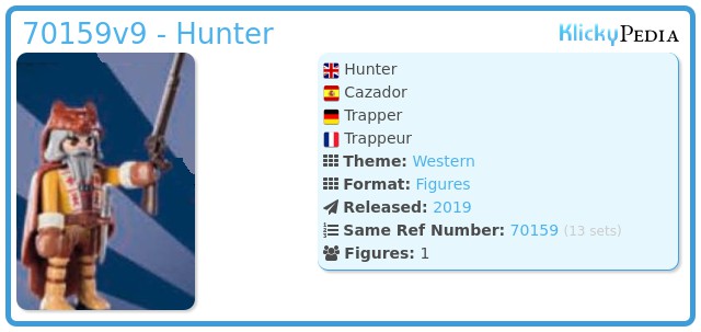 Playmobil 70159v9 - Hunter