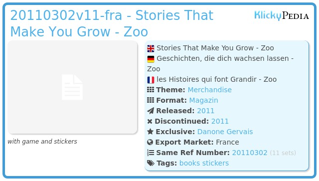 Playmobil 20110302v11-fra - Stories That Make You Grow - Zoo