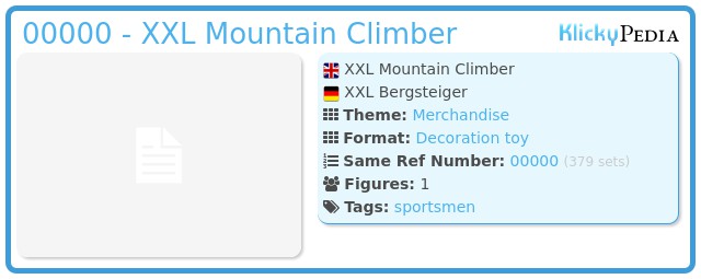 Playmobil 00000 - XXL Mountain Climber
