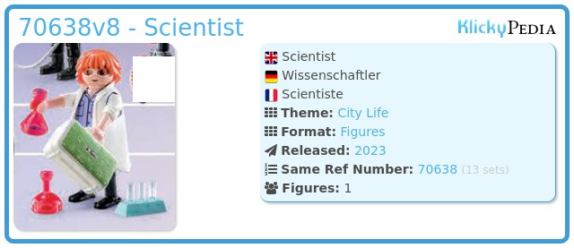 Playmobil 70638v8 - Scientist