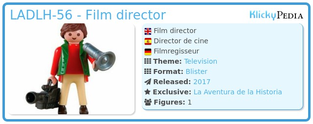 Playmobil LADLH-56 - Film director