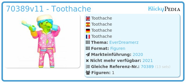 Playmobil 70389v11 - Toothache