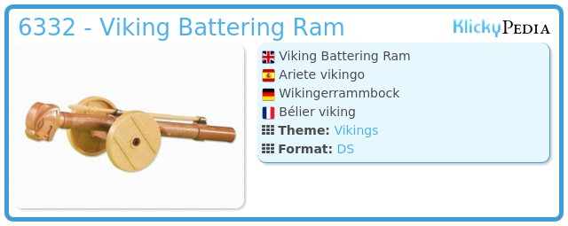 Playmobil 6332 - Viking Battering Ram