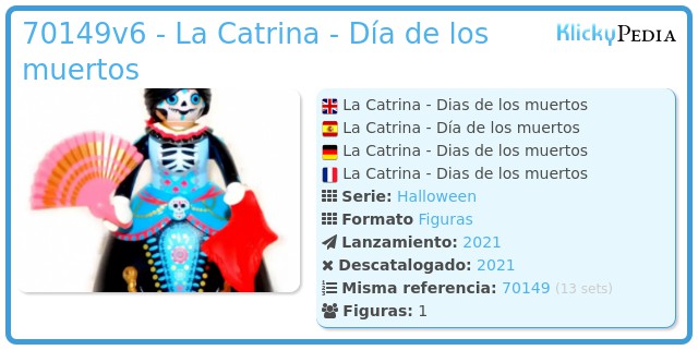 Playmobil 70149v6 - La Catrina - Dias de los muertos