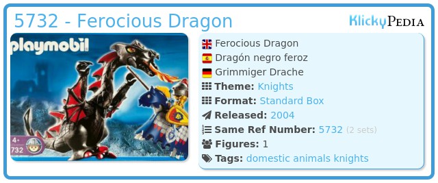 Playmobil 5732 - Ferocious Dragon