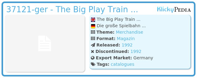 Playmobil 37121-ger - The Big Play Train ...