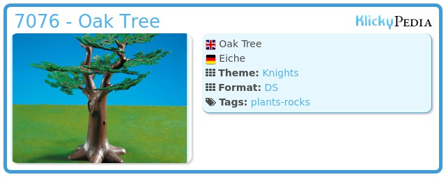 Playmobil 7076 - Oak Tree