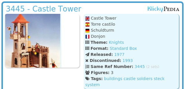 Playmobil 3445 - Castle Tower